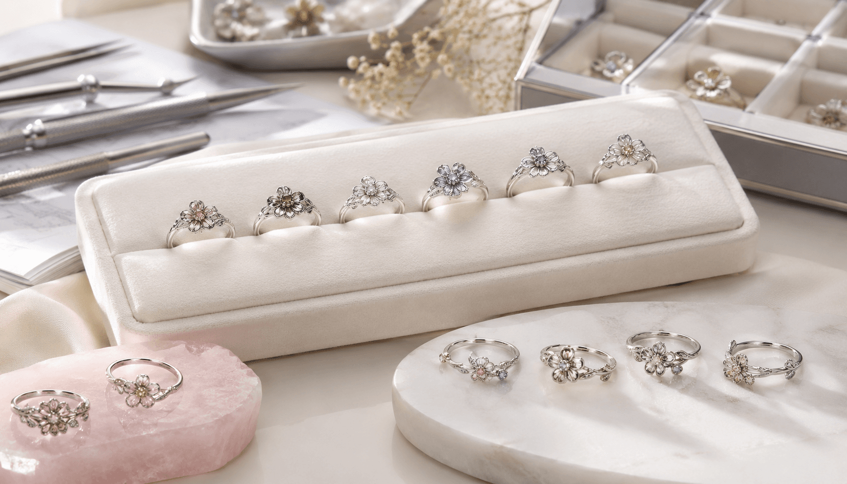 Timeless Blossoms: Limited-Edition Birth Flower Rings for Every Occasion