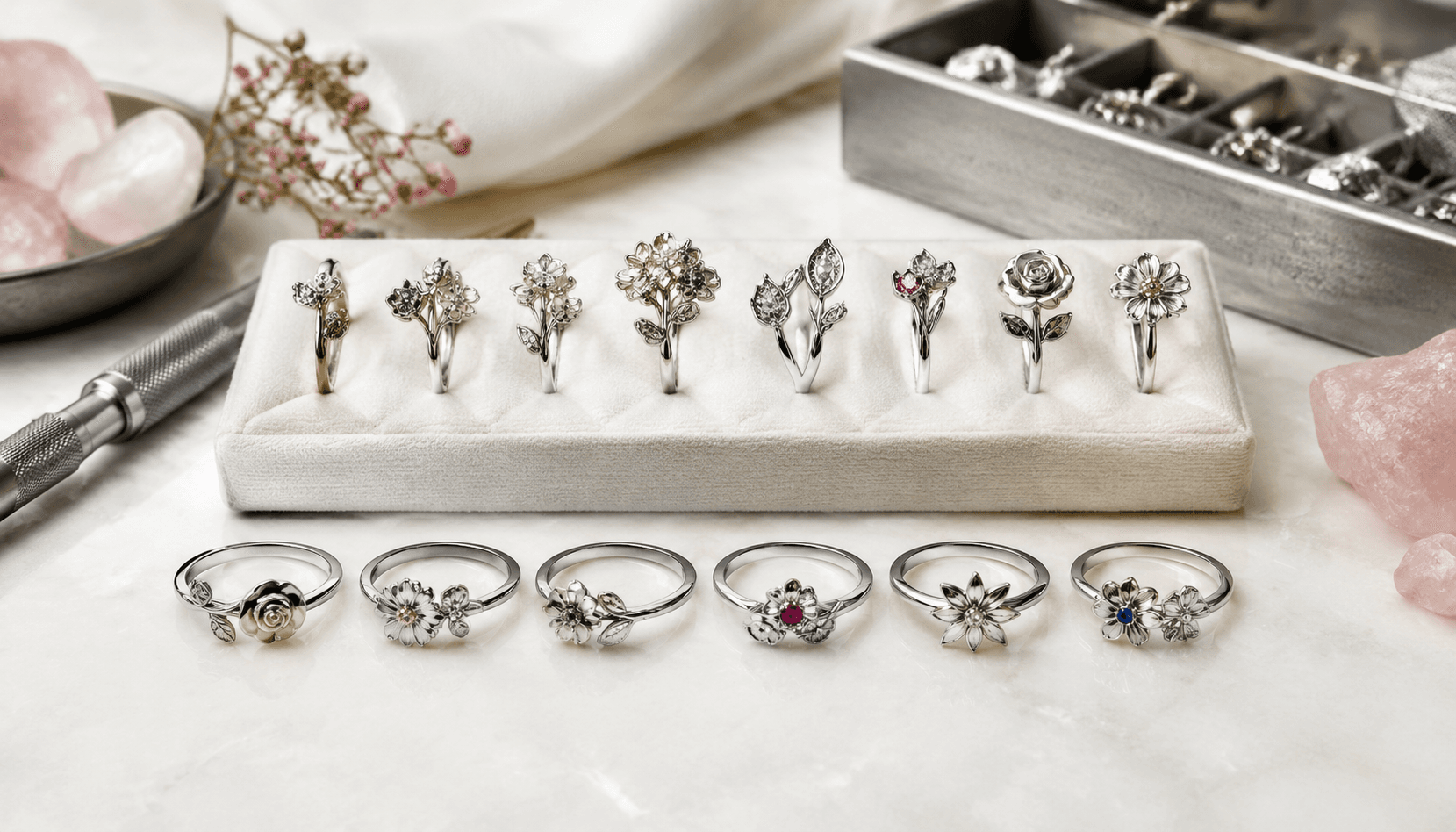Timeless Blooms: Holiday & Seasonal Editions in Stainless Steel