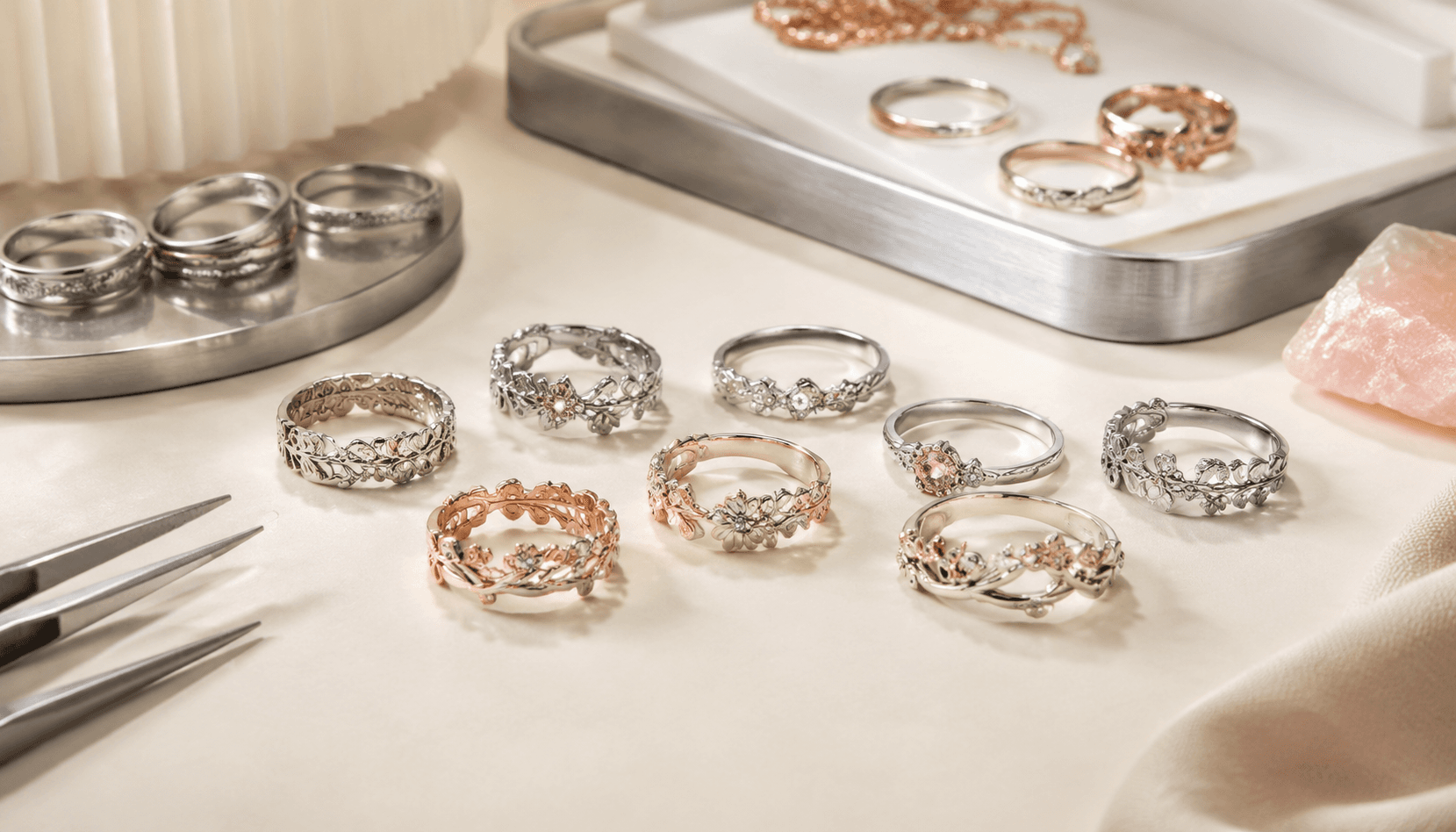 Seasonal Signature: The Birth Flower Ring Collection