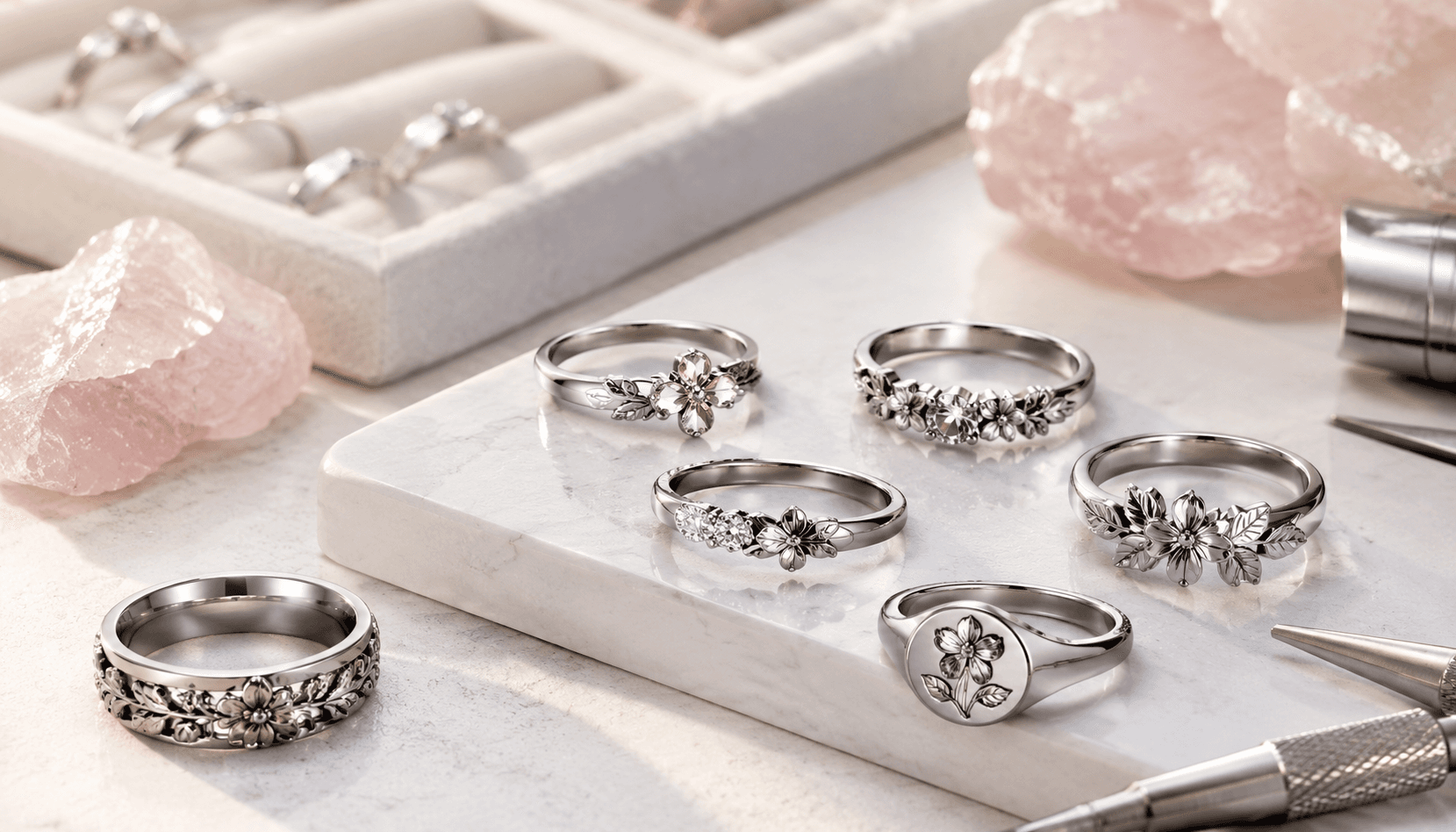 Timeless Blooms: Custom Rings for Every Holiday Moment