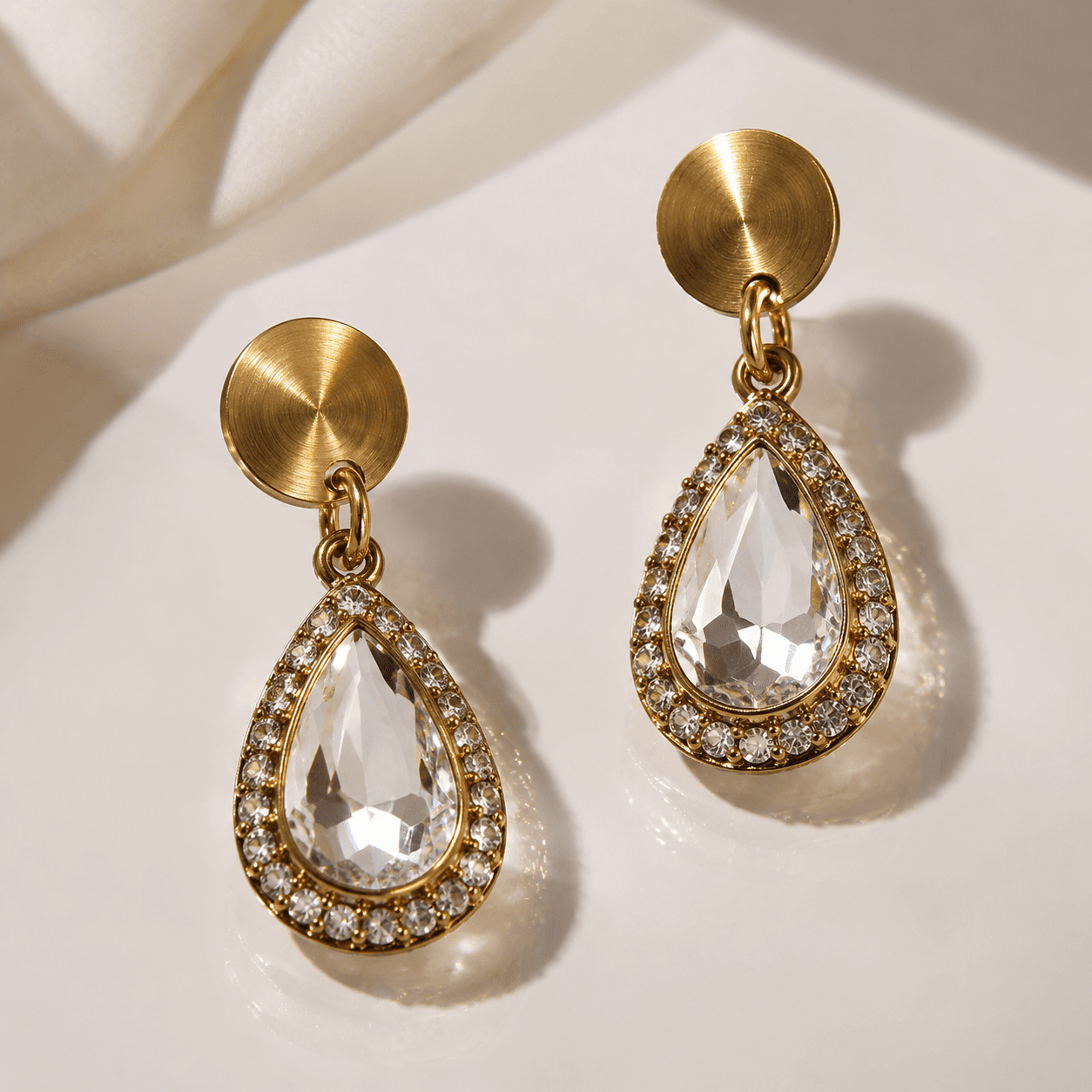 Crystal Brass Earrings for OEM: Stainless Steel Solutions Worldwide - Blog Header Image