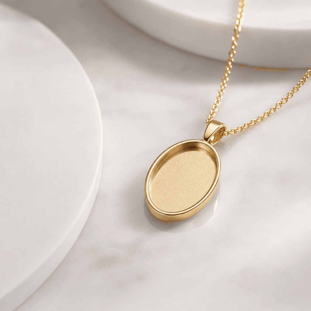 Oval Bezel Pendant Blank Manufacturing Guide for B2B Brands - Blog Header Image