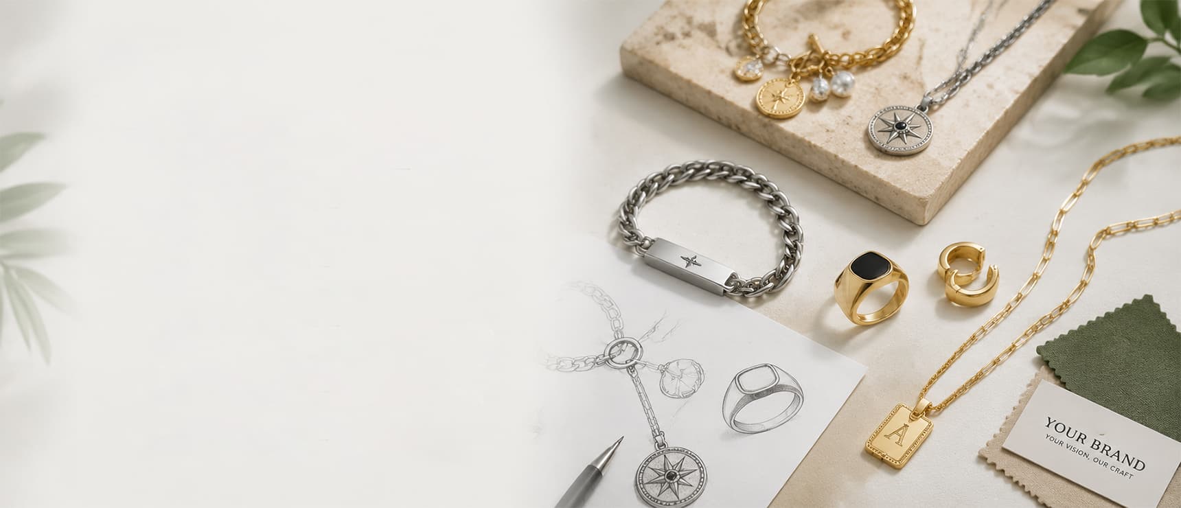 New stainless steel jewelry designs prepared for OEM and ODM buyers