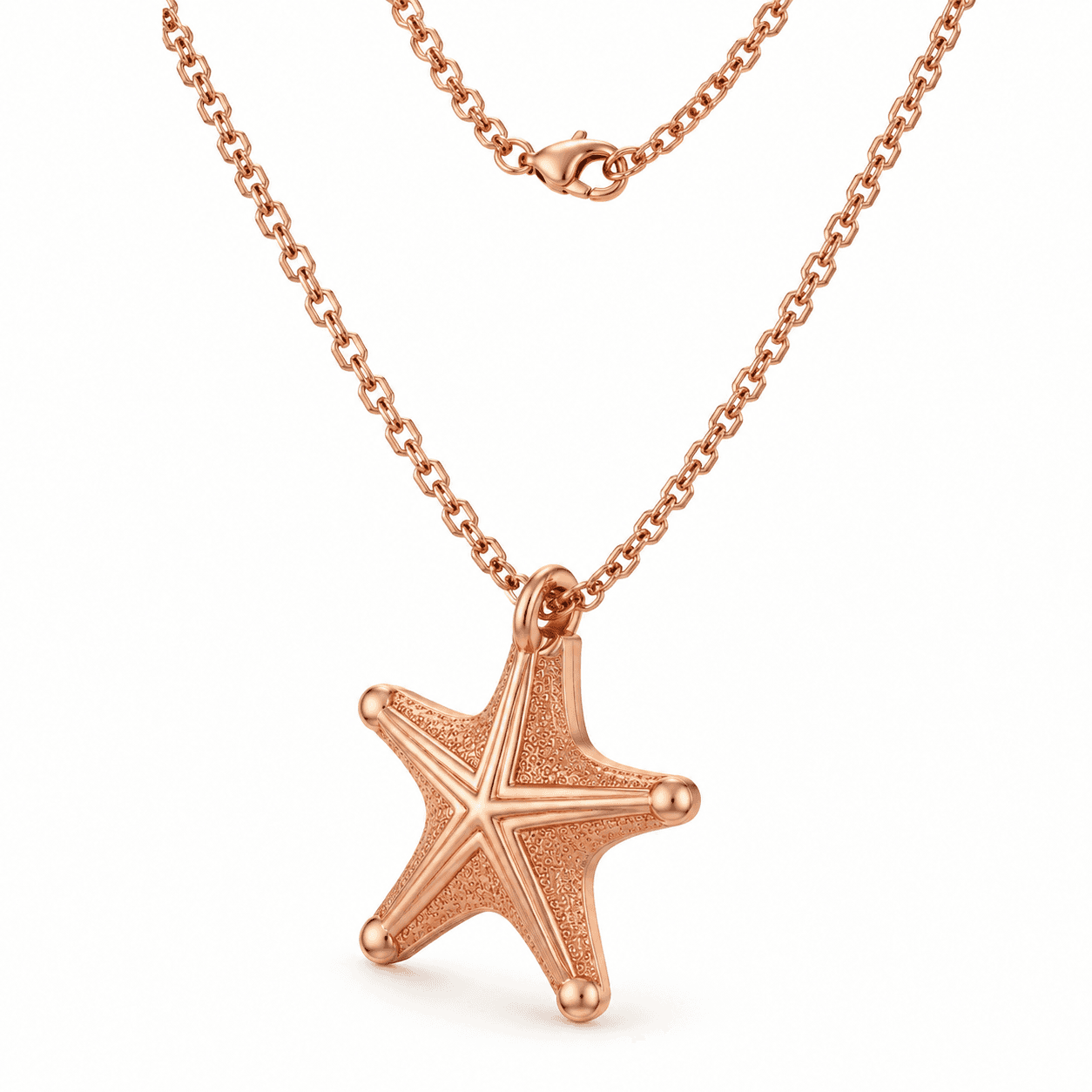 Celestial Tide Starfish Charm Necklace - image 3