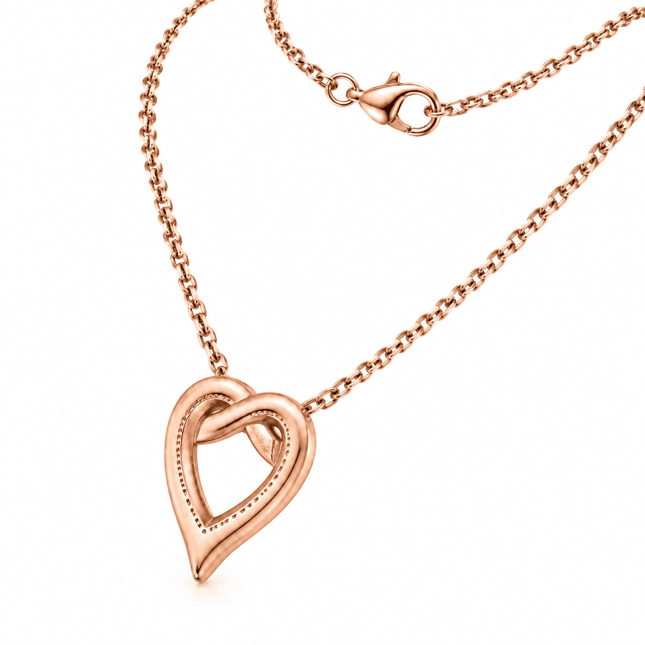 Aurora Galaxy Spiral 316L Stainless Steel Charm Necklace - image 3
