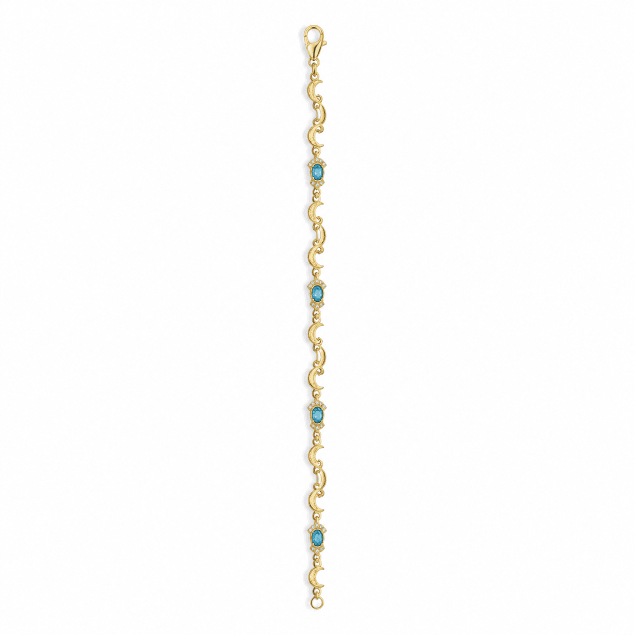 Pulsera de charms de galaxia con piedra de nacimiento de órbita celestial 2