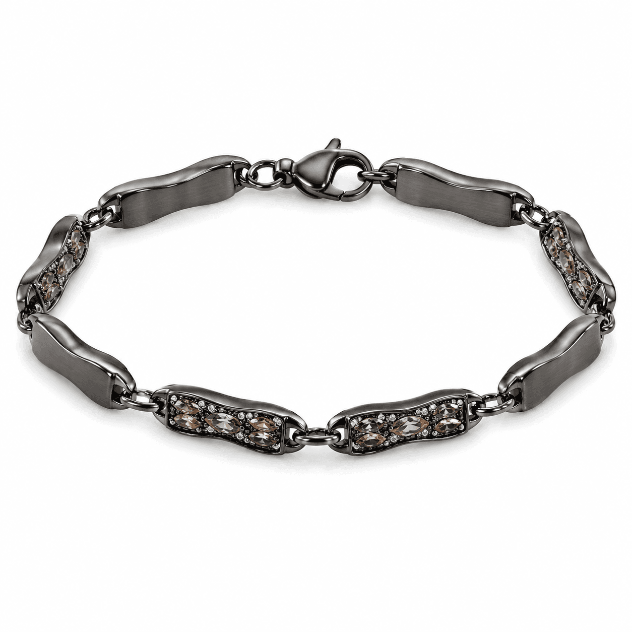 Pulsera de acero Ocean Twist de labradorita - image 5