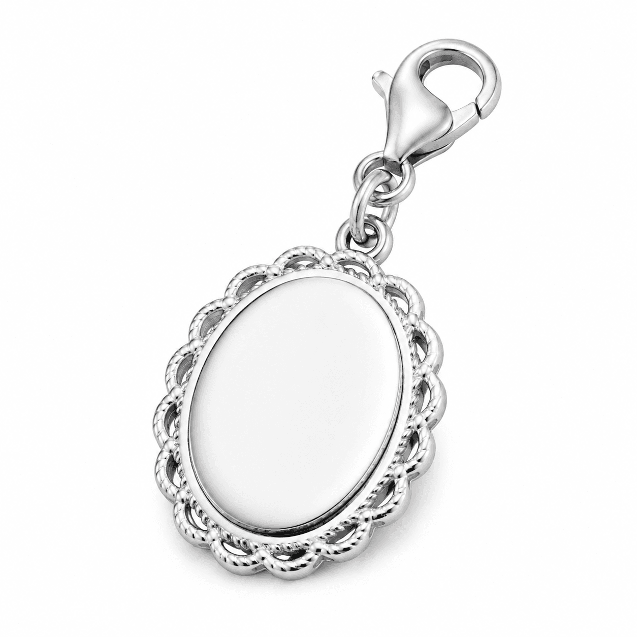 Midnight Cove Oval Sapphire Bezel Charm 4