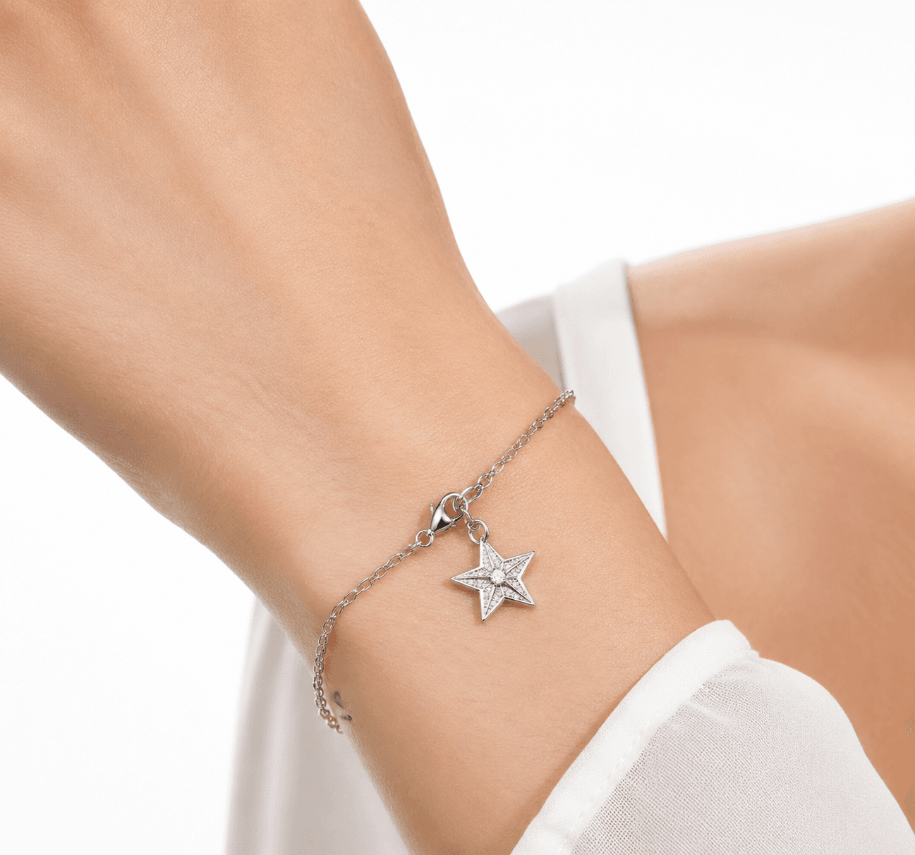 Aurora Galaxy Spiral Prestige 316L Stainless Steel Charm 5