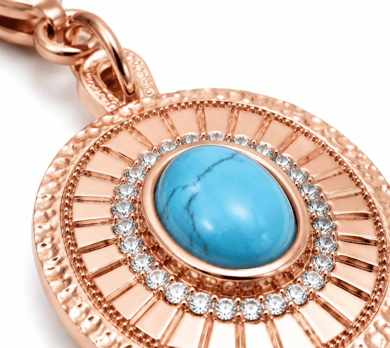 Lunar Oval Two Tone Bezel Charm 3
