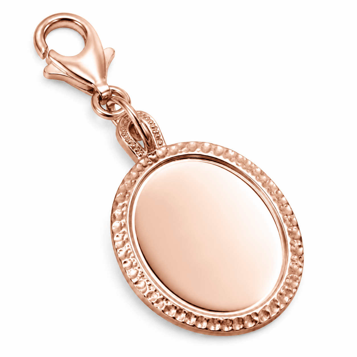 Lunar Oval Two Tone Bezel Charm 4
