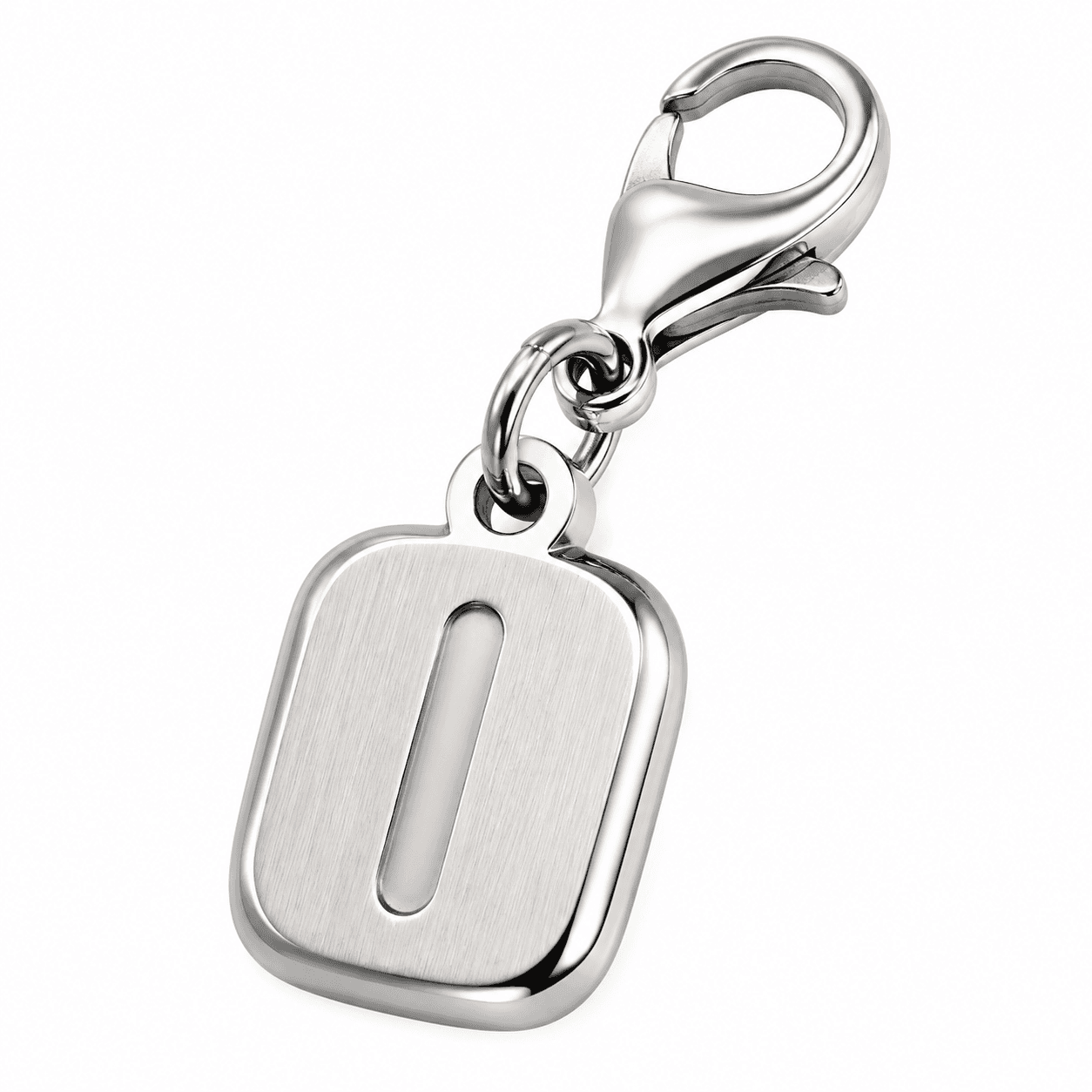 PureSteel Care Swirl 316L Charm en acier inoxydable 3