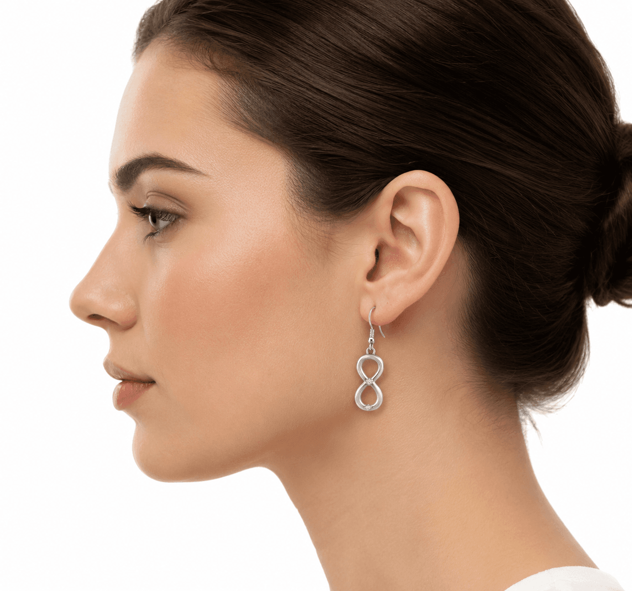 Twisted Geometry Wire Drop Earrings 5