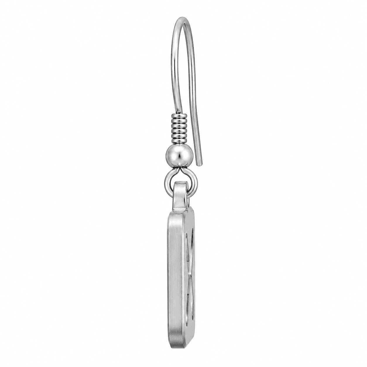 Midnight OctaMag Disc Earrings - 316L الفولاذ المقاوم للصدأ 2