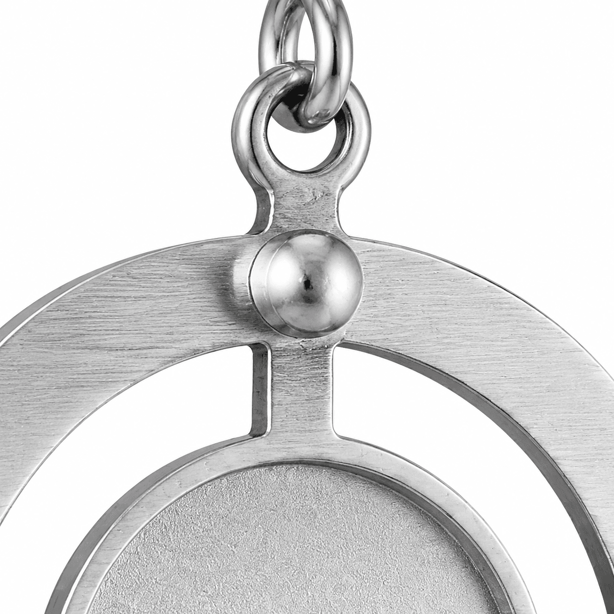 OctaGlyph Monogram Stainless Steel Earrings 3