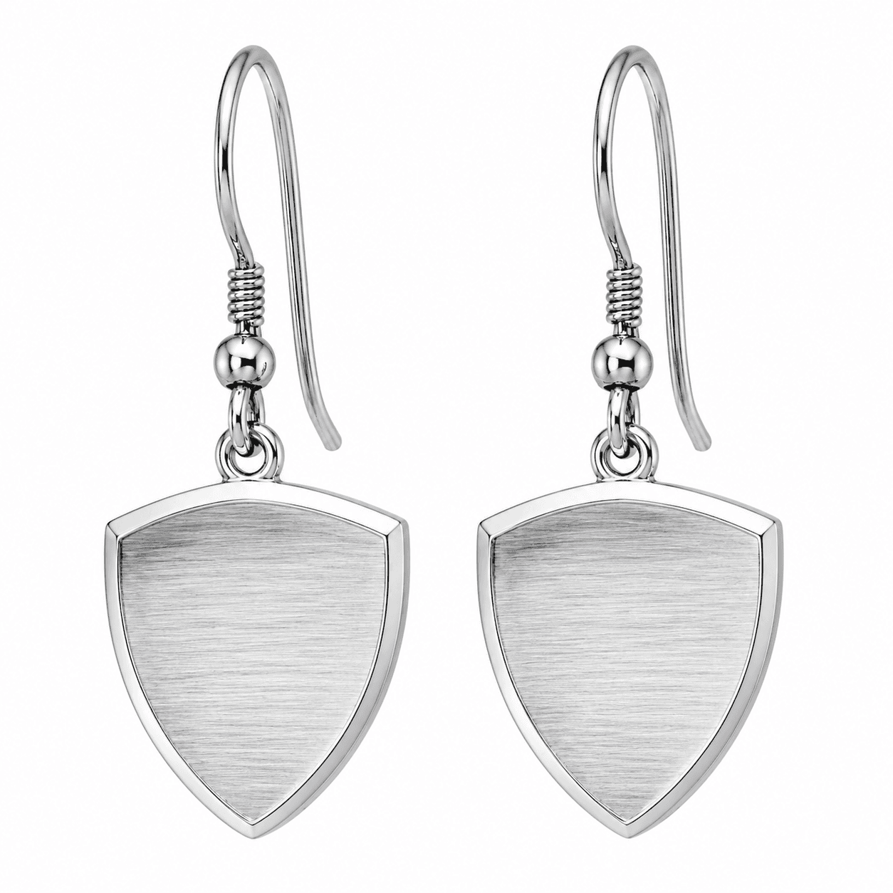 GridIron Circle Silhouette Earrings 4