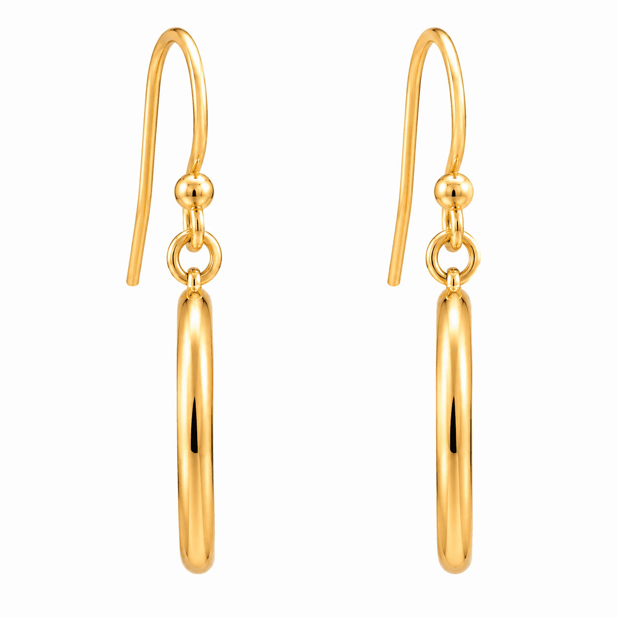 Jaipur Kite Halo Earrings chapado en oro de 18K 316L arete de poste 2