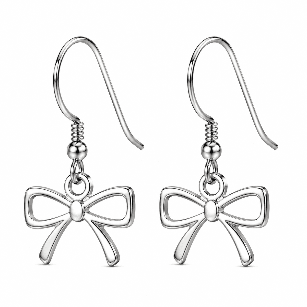 BowCut Boucle d'oreille ronde en acier inoxydable - clous d'oreilles 4