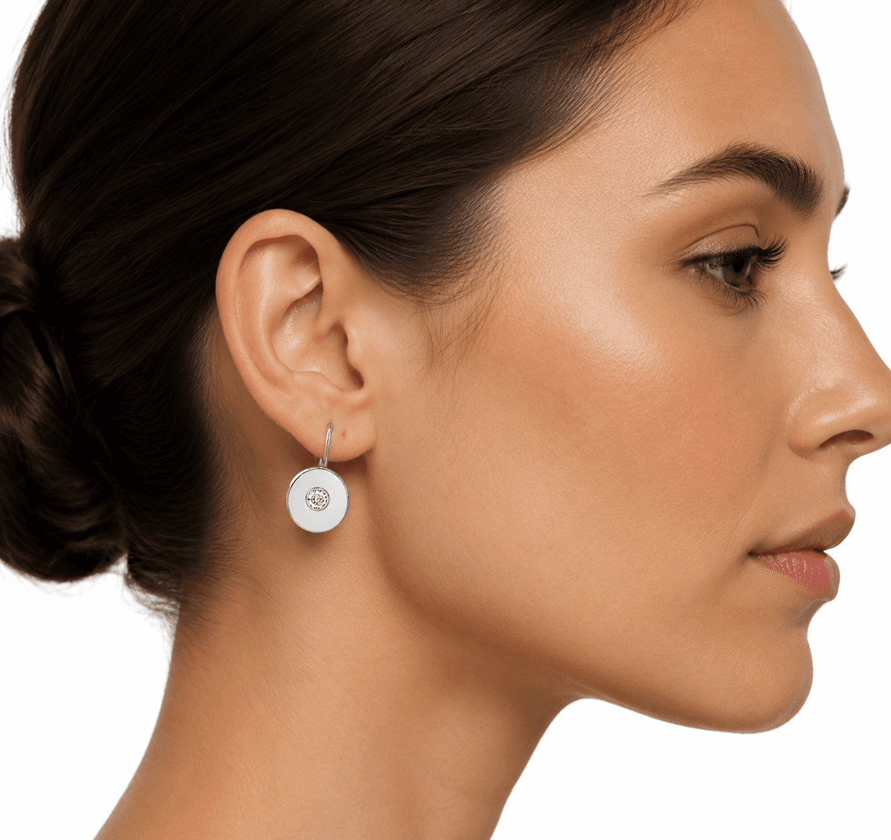 OpenCircle Solitaire CZ Stud Earrings 5