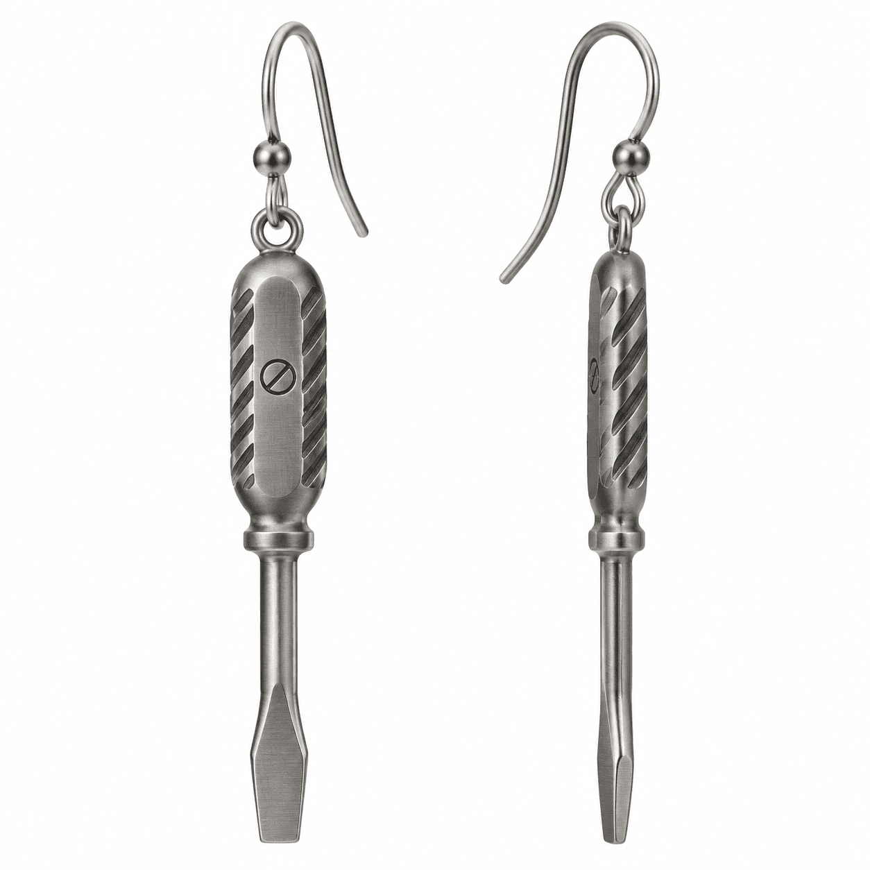 TorqueCraft Mini-Schraubendreher 316L Edelstahl-Ohrringe - image 2