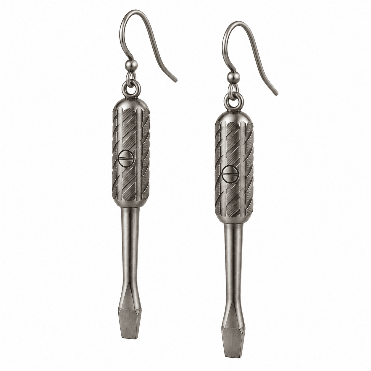 TorqueCraft Mini-Schraubendreher 316L Edelstahl-Ohrringe - image 3