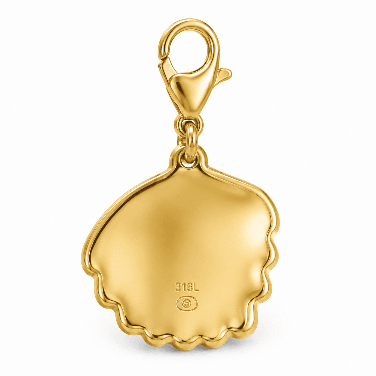 Gilded Crest Pendente con Ciondolo a Conchiglia 4