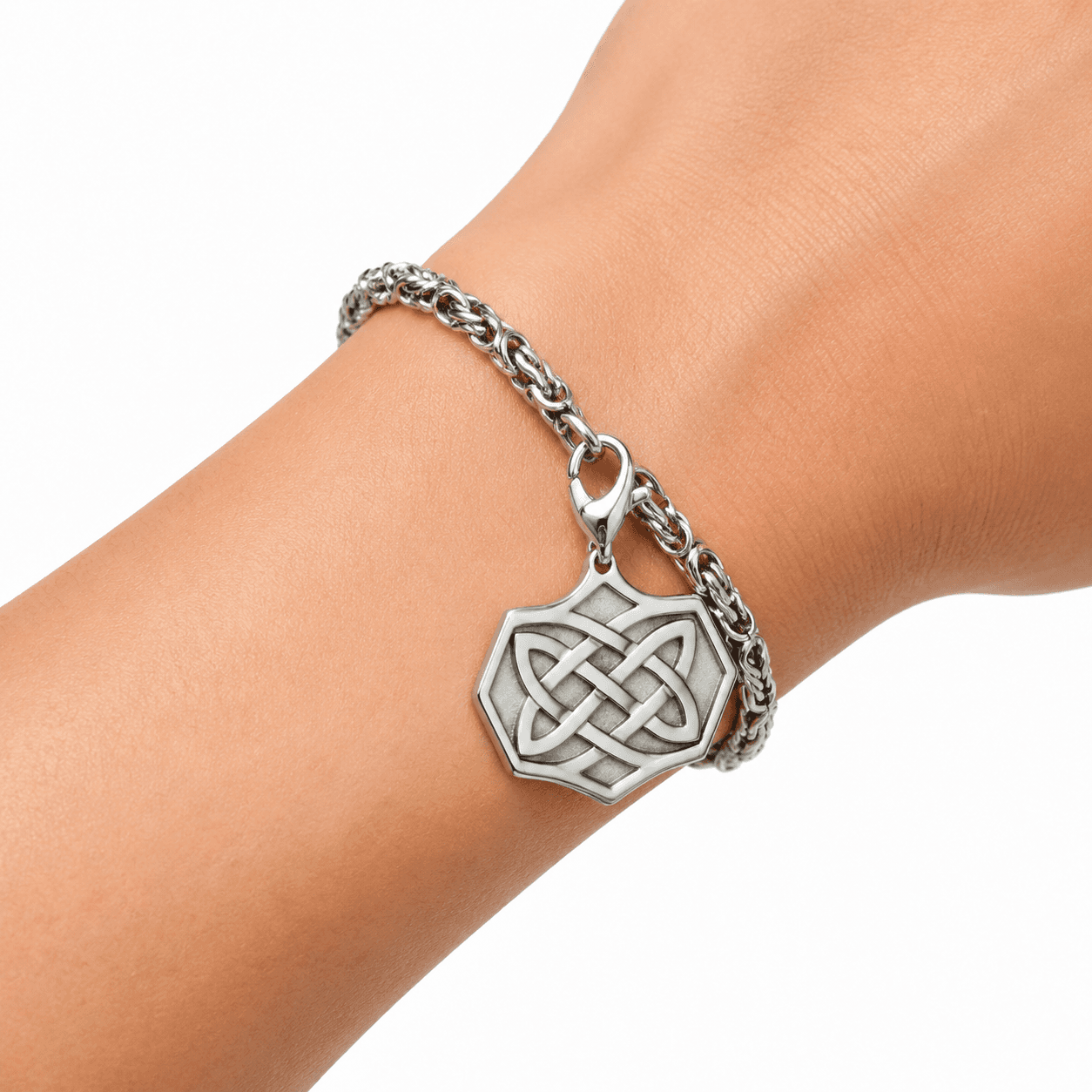 Sculptural Twist Openwork Pendant 316L Charm 5