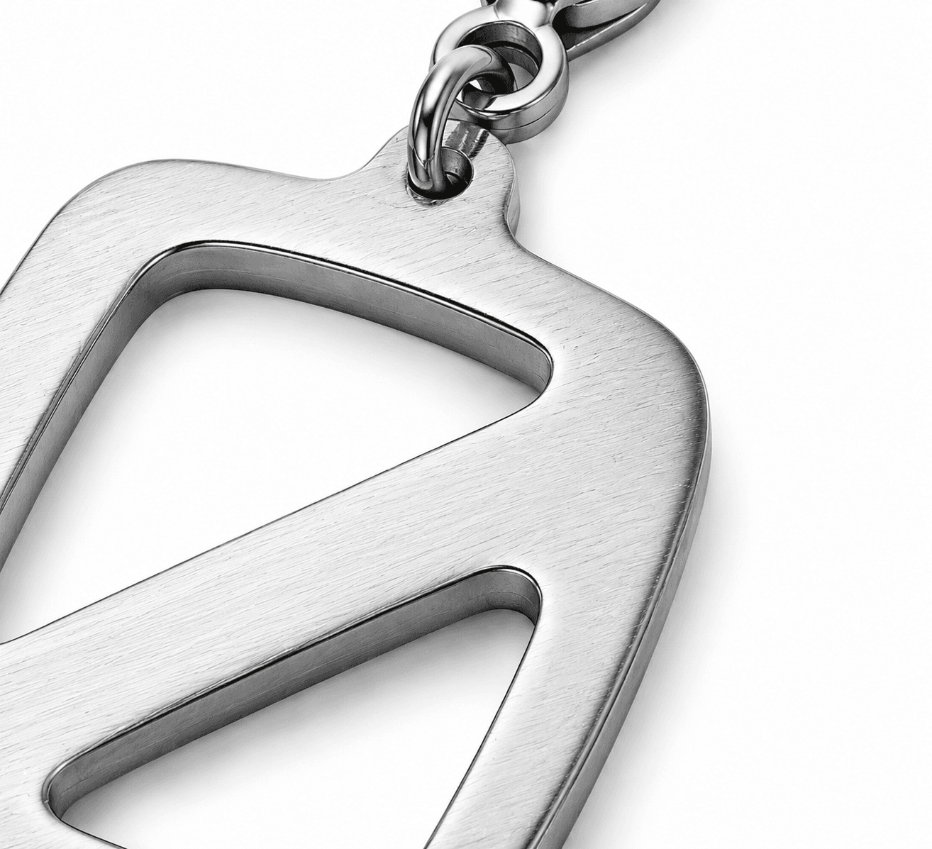 ShadowWeave Abstract Forge Charm 316L Stainless Steel (8 18 mm) 3