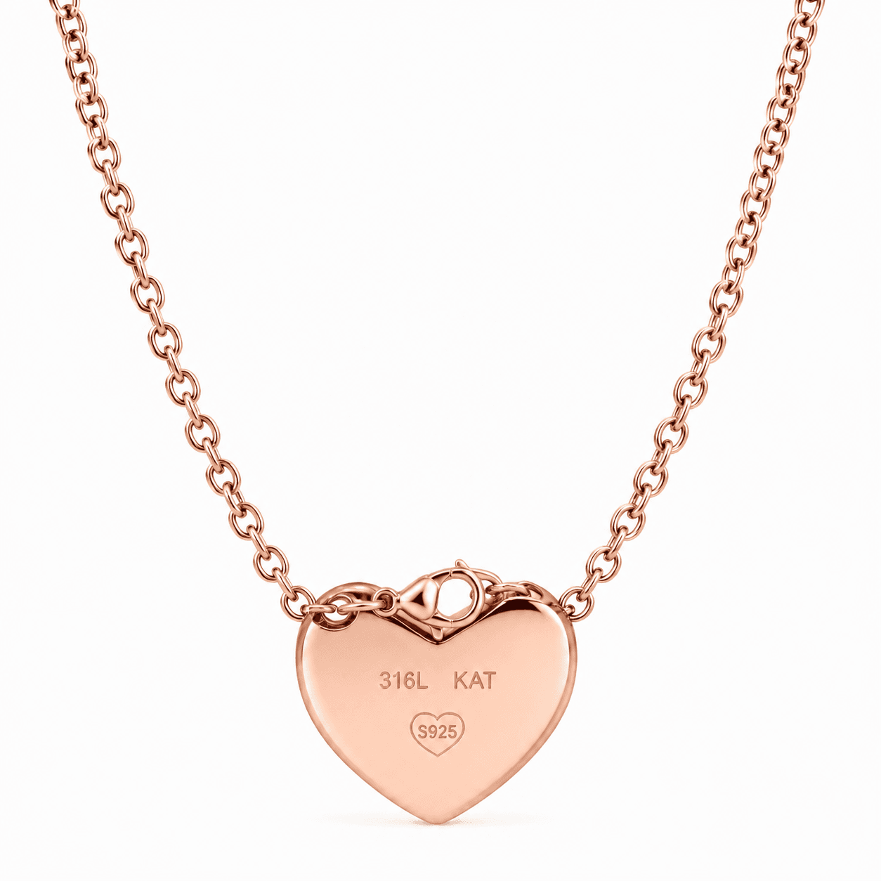 Champagne Orbit Mini Starburst Stainless Steel Necklace 4