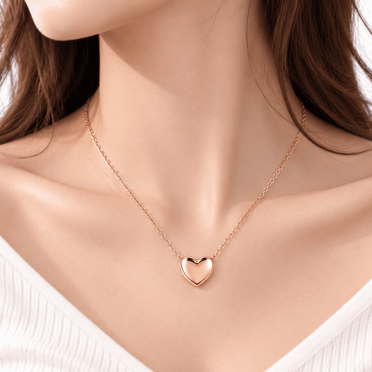 Champagne Orbit Mini Starburst Stainless Steel Necklace 5