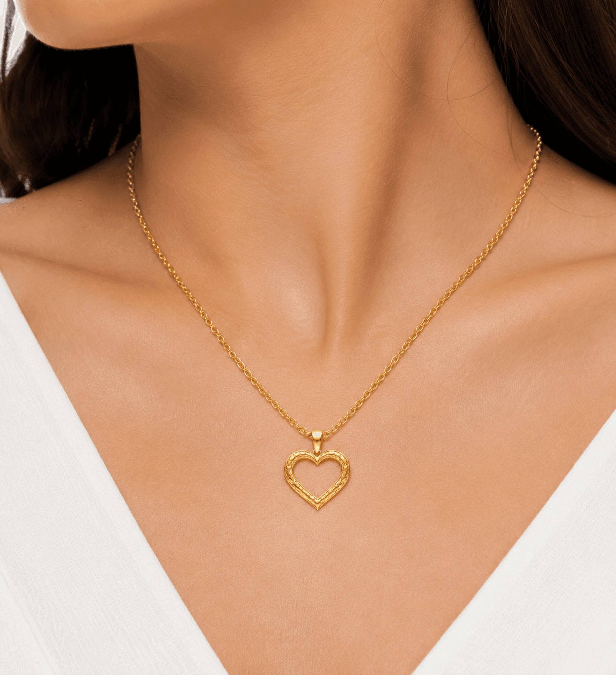 Parallattice Echo 316L Charm Chain with 18K Gold Plating 5
