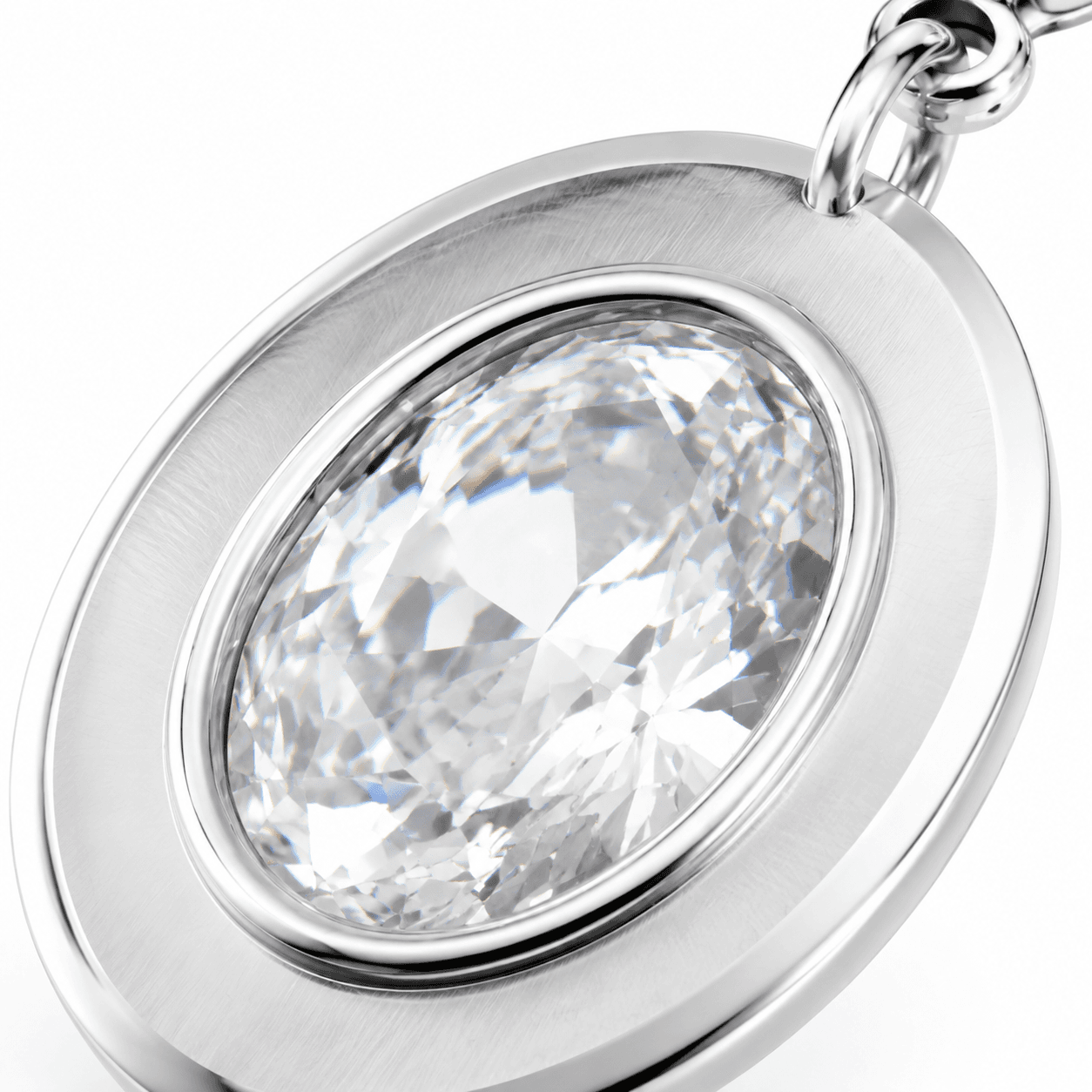 AuroraLattice Oval Tray Charm 18x24mm 3