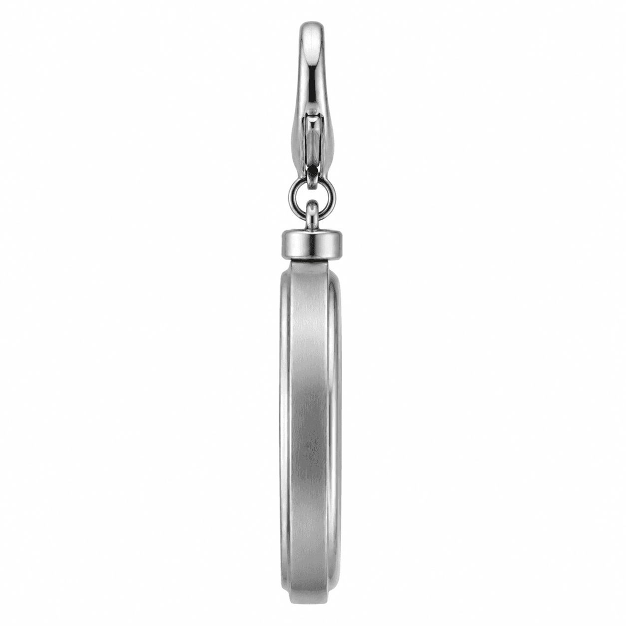 Oval Eclipse Bezel Charm 316L Stainless Steel 2