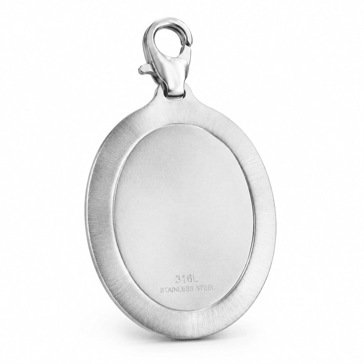 Charm ovale vuoto a reticolo 4