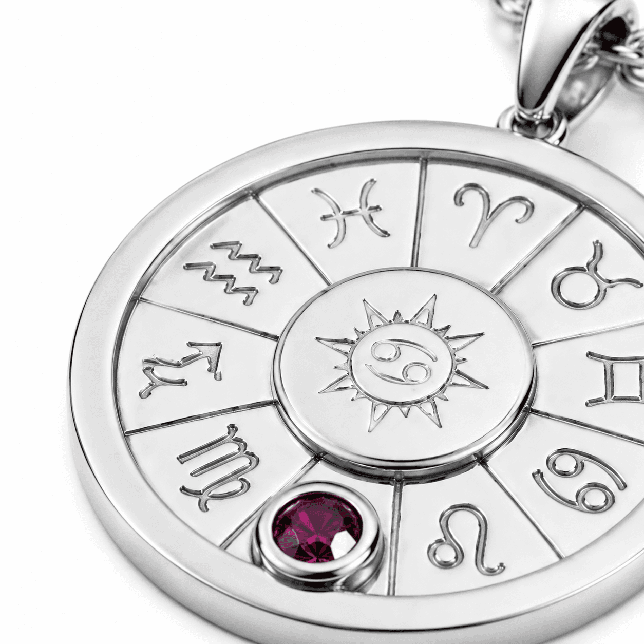 LunaGlyph Zodiac Crescent Necklace 3