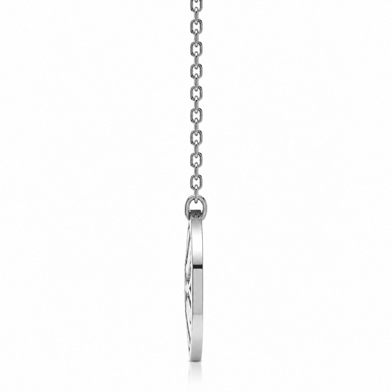 Stellar Dawn Birthstone Halo Necklace 2