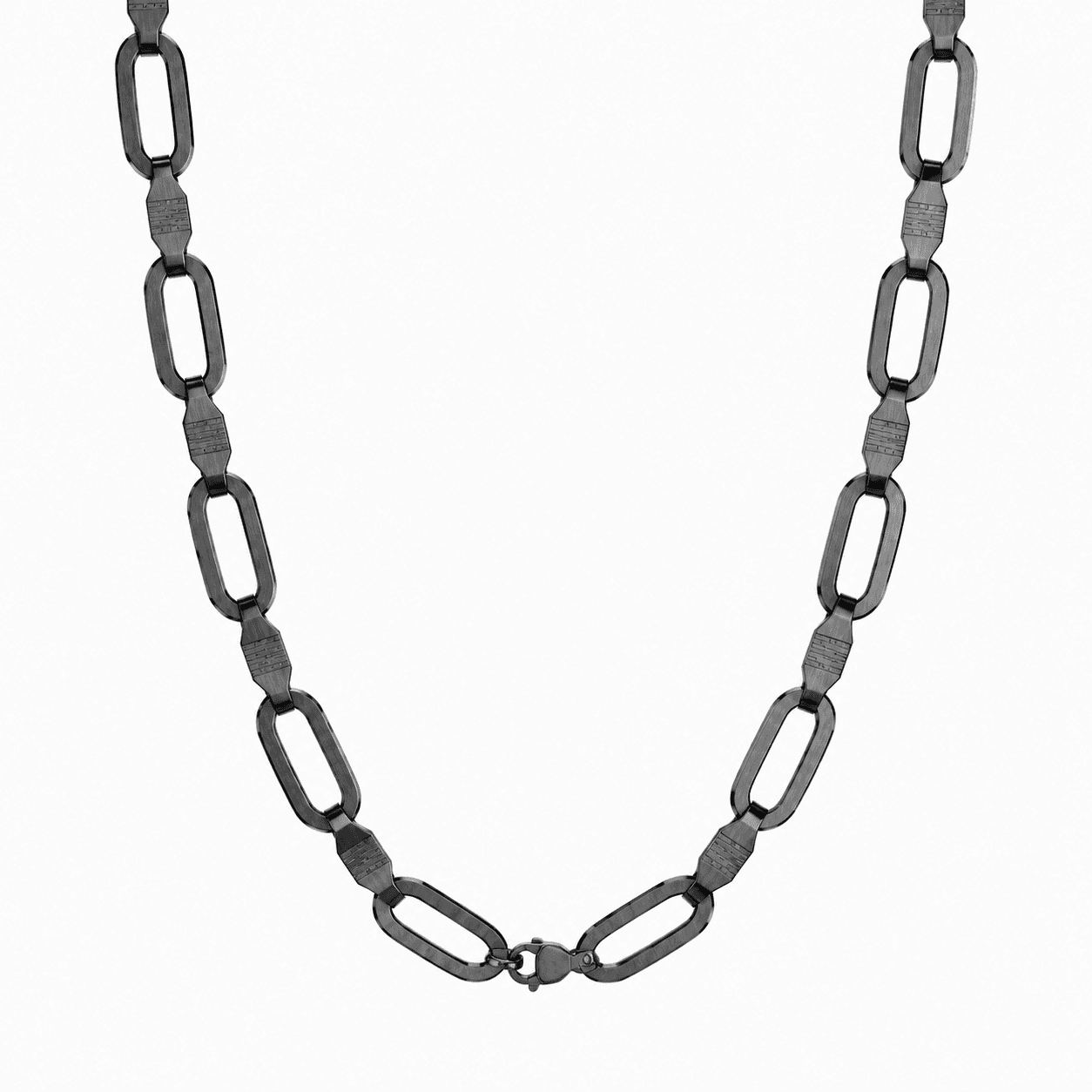 Collana galassia orbita cosmica in acciaio inossidabile 4
