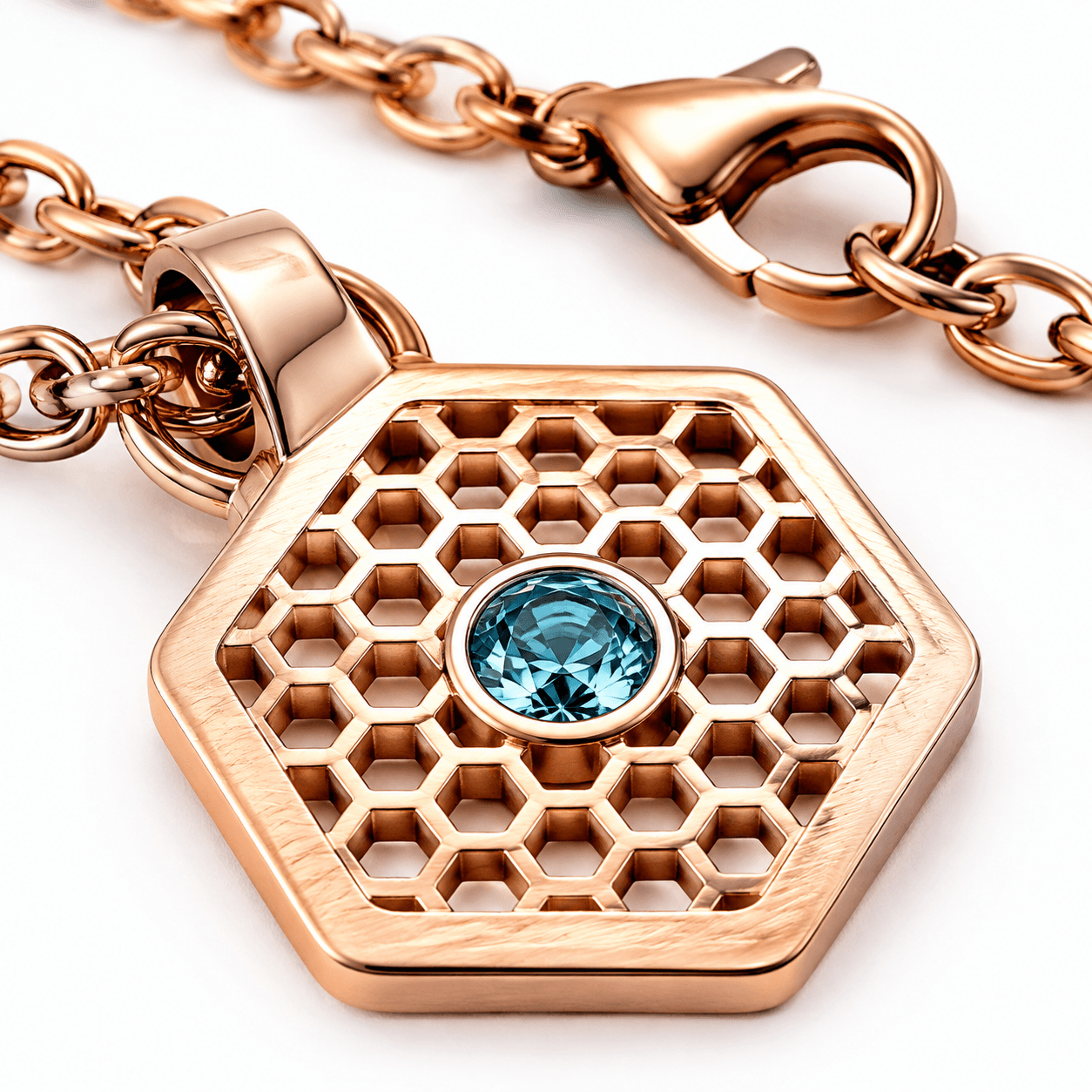 Aurora Metal Galaxy Birthstone Necklace - image 3