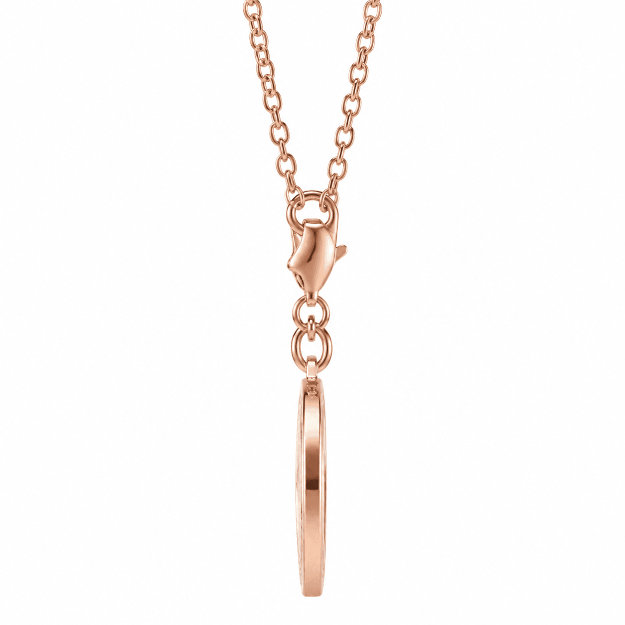 Collar con colgante Octa de inicial Eclipse Edge 2