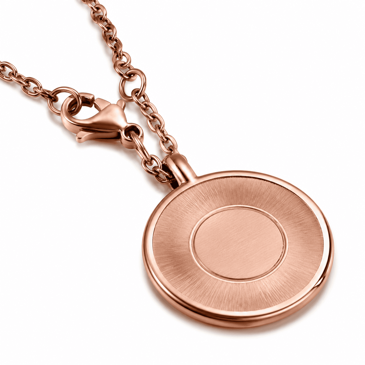 Collar con colgante Octa de inicial Eclipse Edge 3