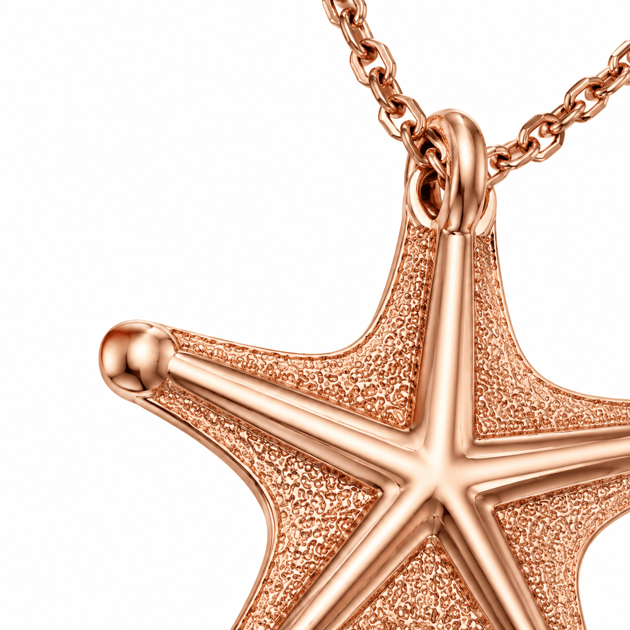 Celestial Tide Starfish Charm Necklace - image 3