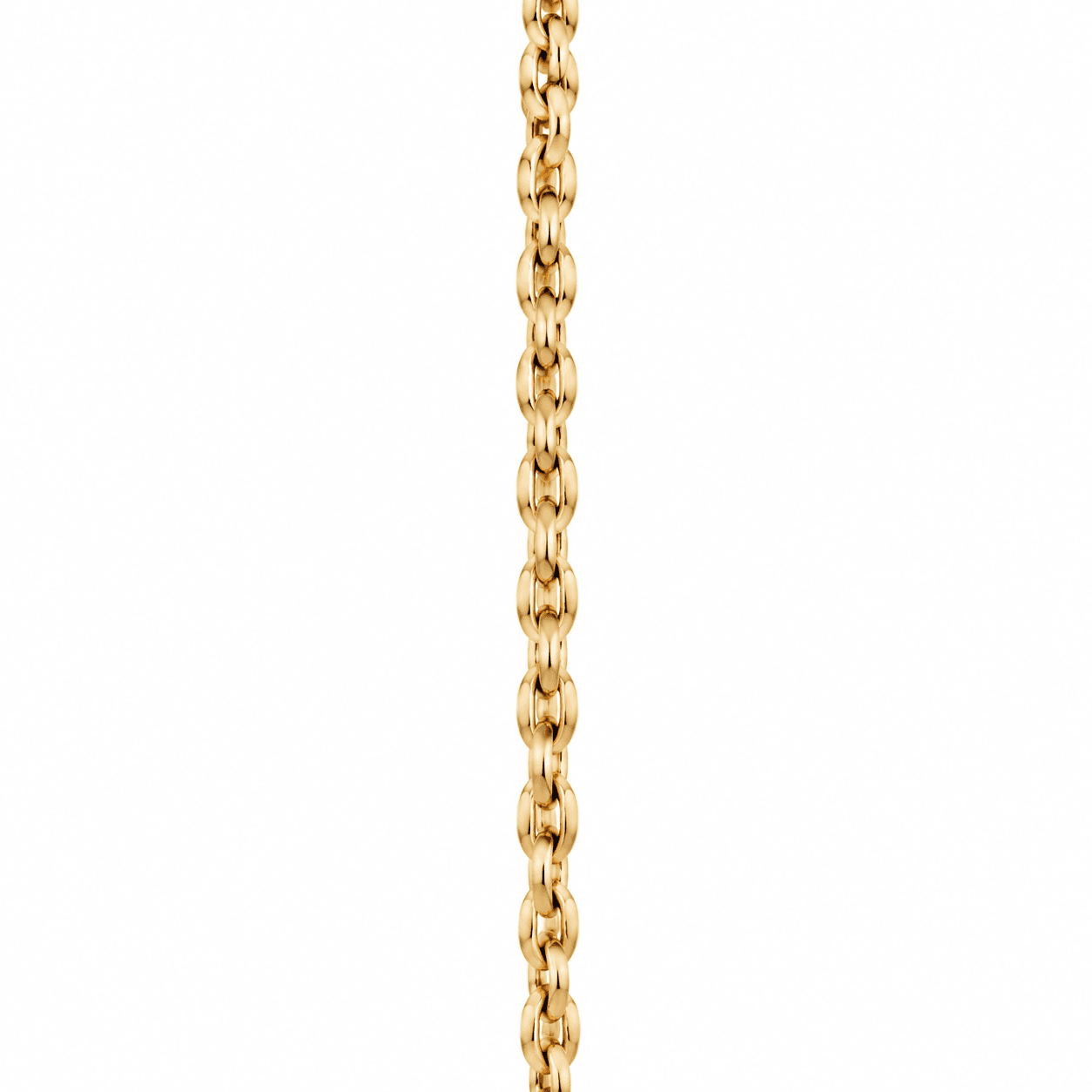 Collar de acero inoxidable chapado en oro PVD con cruz Titan Velocity 3