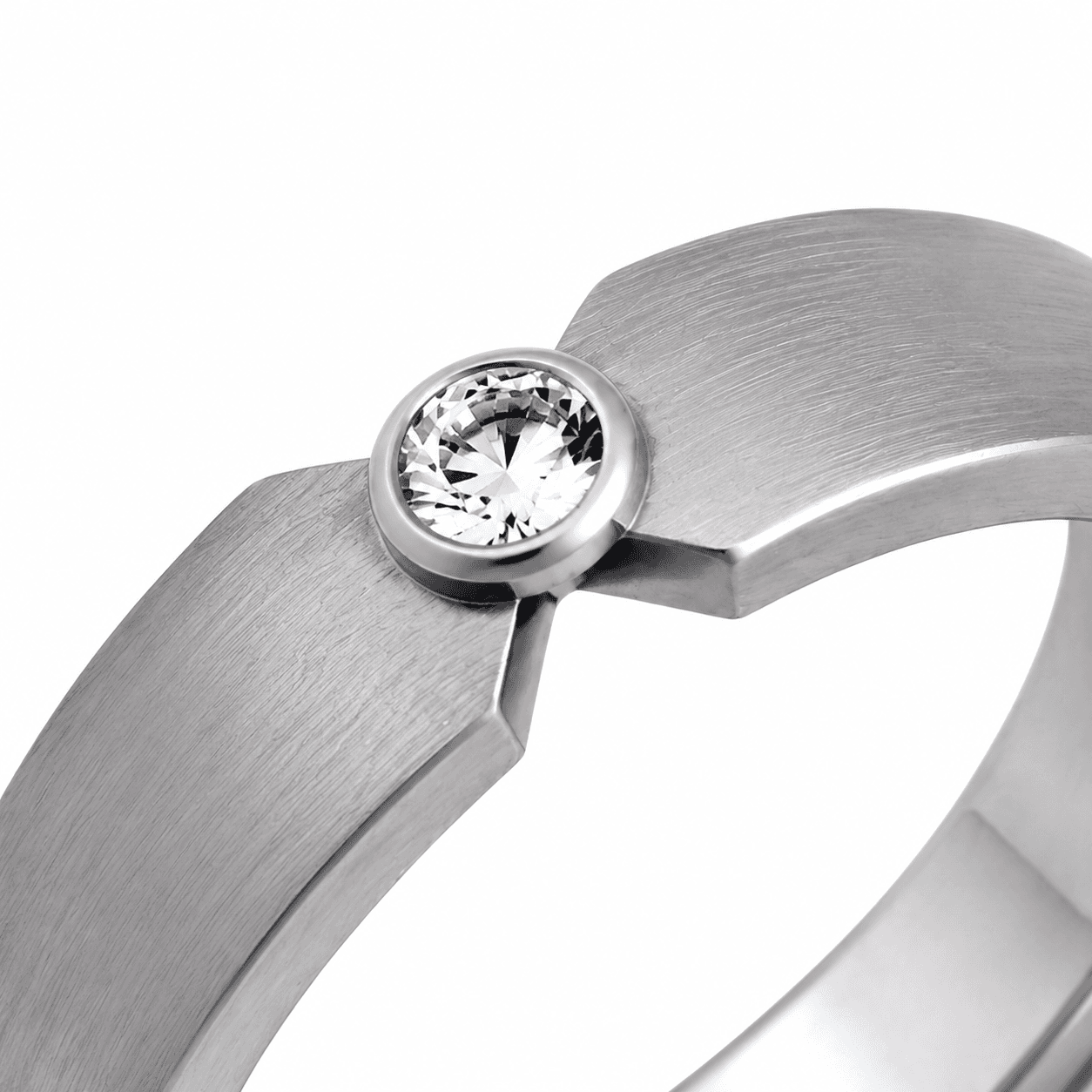 HexaEdge Noir Ring 3
