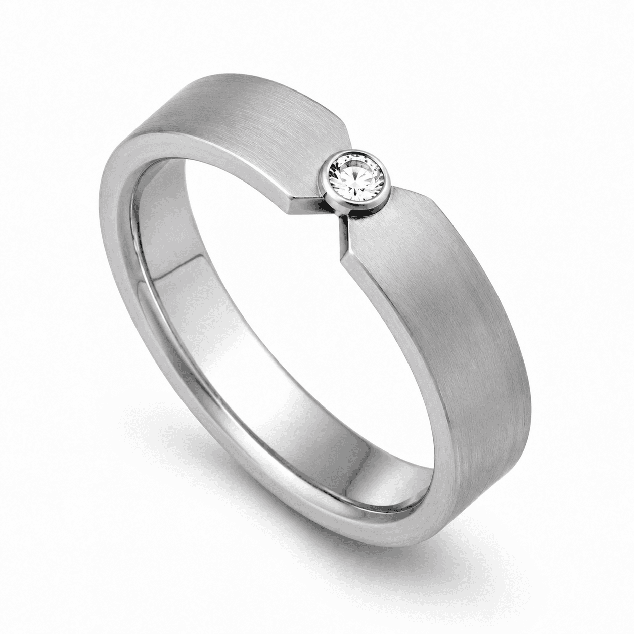 HexaEdge Noir Ring 4