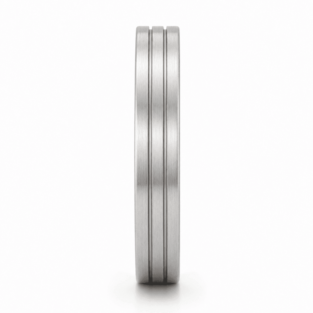 HexaGuard Ring 316L Stainless Steel Delicate Stack 2