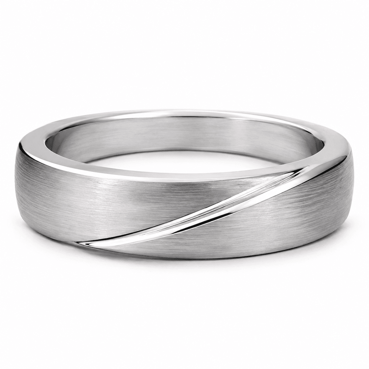 Kiteframe Floating Facet Anillo de acero inoxidable 316L con faceta flotante - image 3
