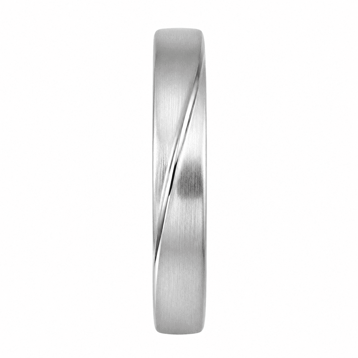 Anillo de acero inoxidable 316L de dos tonos Liquid Axis 2