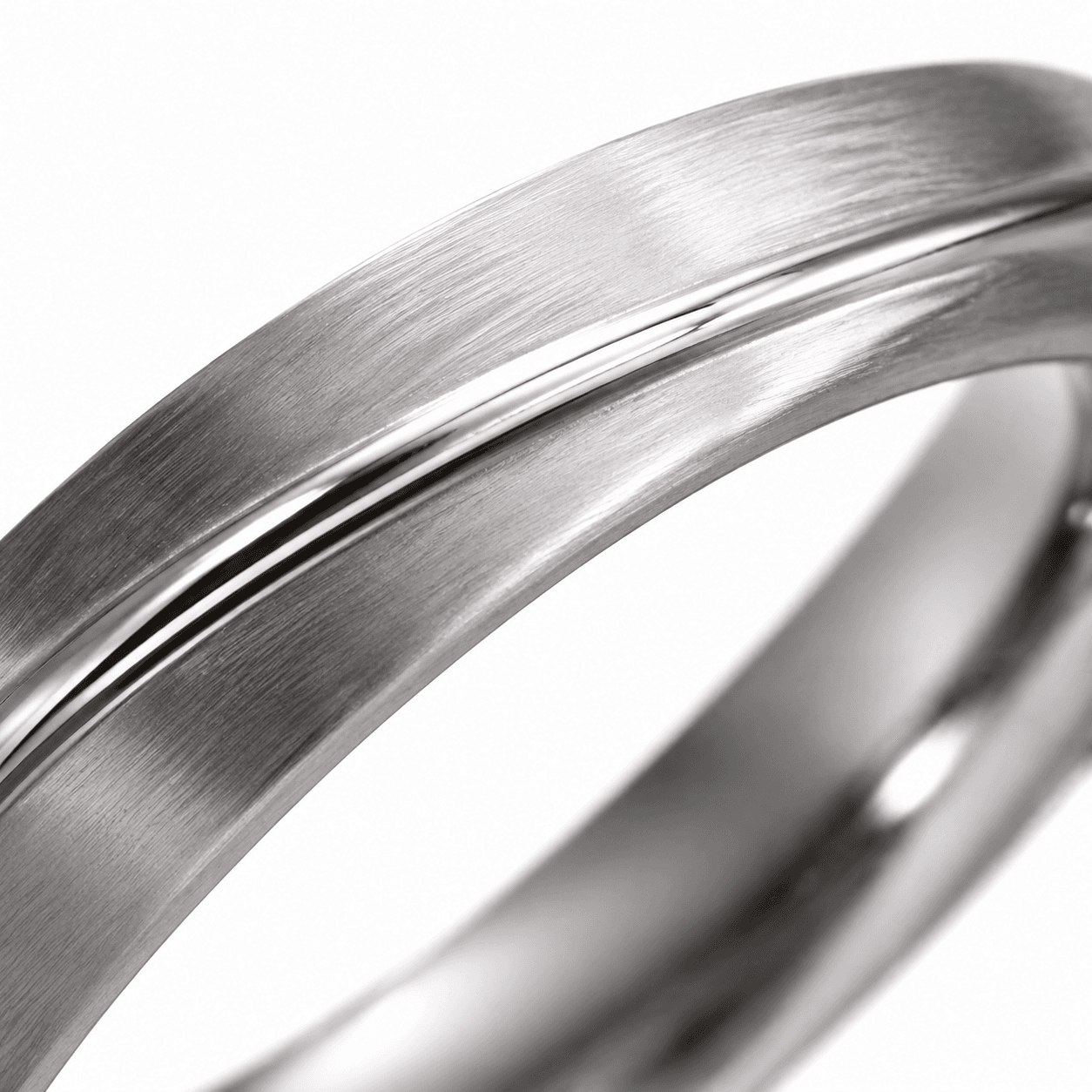 Anillo de acero inoxidable 316L de dos tonos Liquid Axis 3