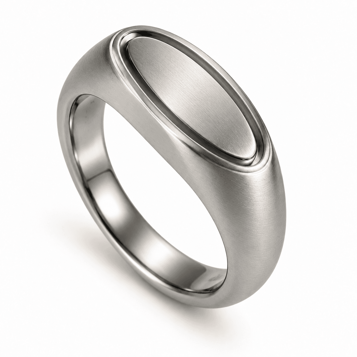 Orbit Flow Sculptural Twist 316L Stainless Steel Ring - image 3