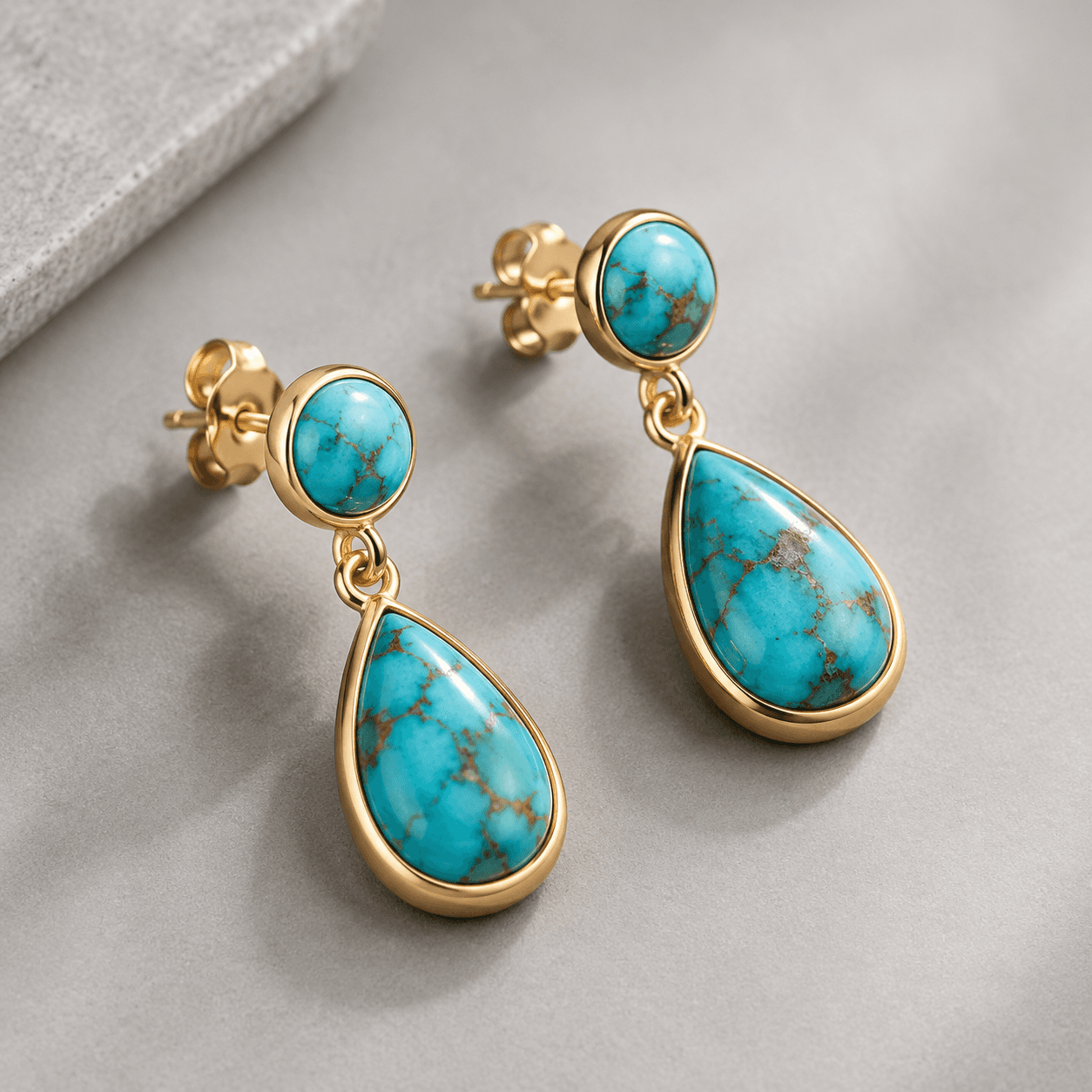 Turquoise and Gold Earrings: OEM/ODM Materials, Design & Sourcing Guide